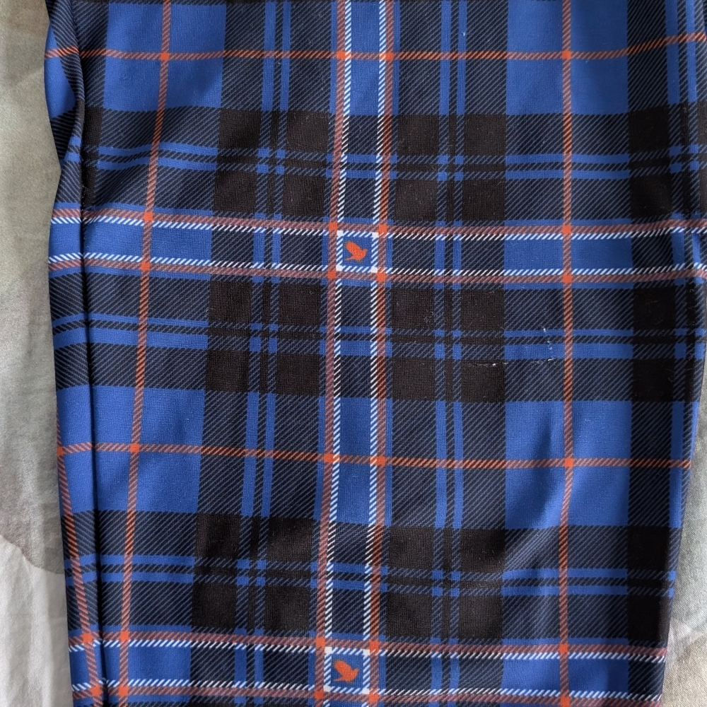 Rare: Harry Potter Ravenclaw Tartan Cuffed Pants | Blackmilk Size Small - Picture 7 of 9